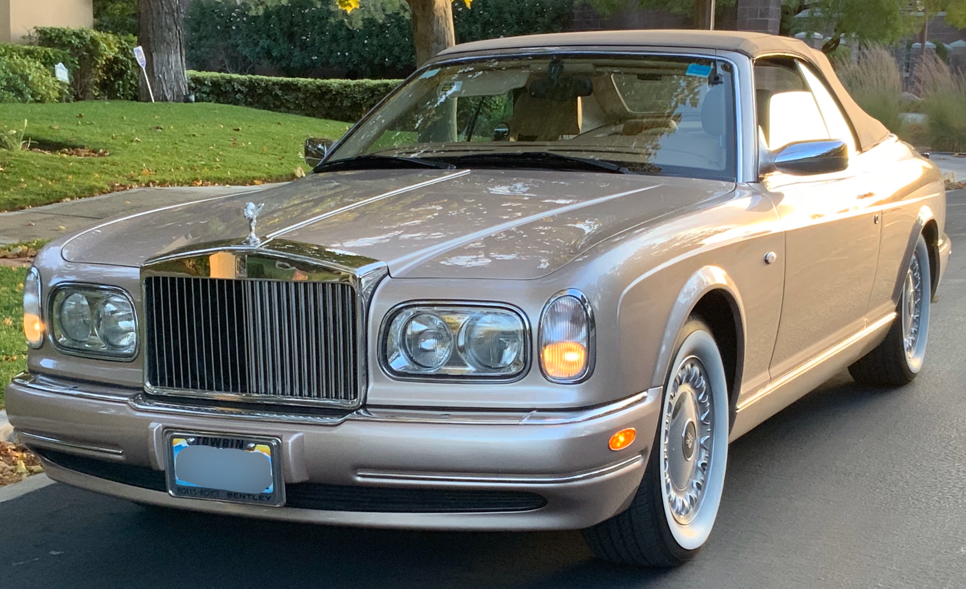 For sale 2001 Rolls Royce Corniche classicregister